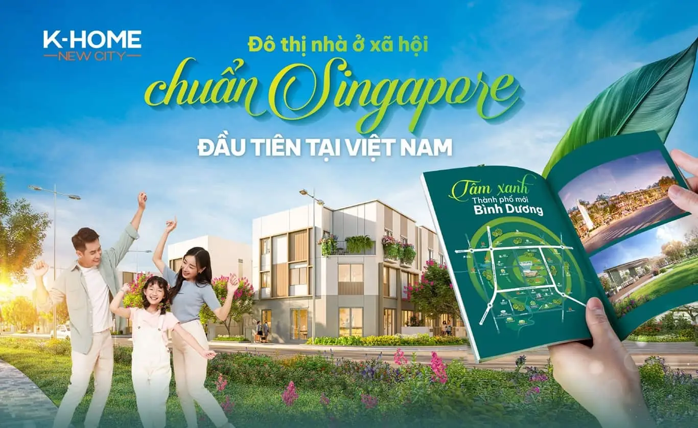 Đô thị nhà ở chuẩn singapore tại Bình Dương