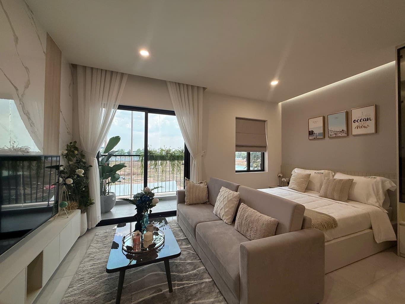 nhà mẫu căn hộ studio k home apartment