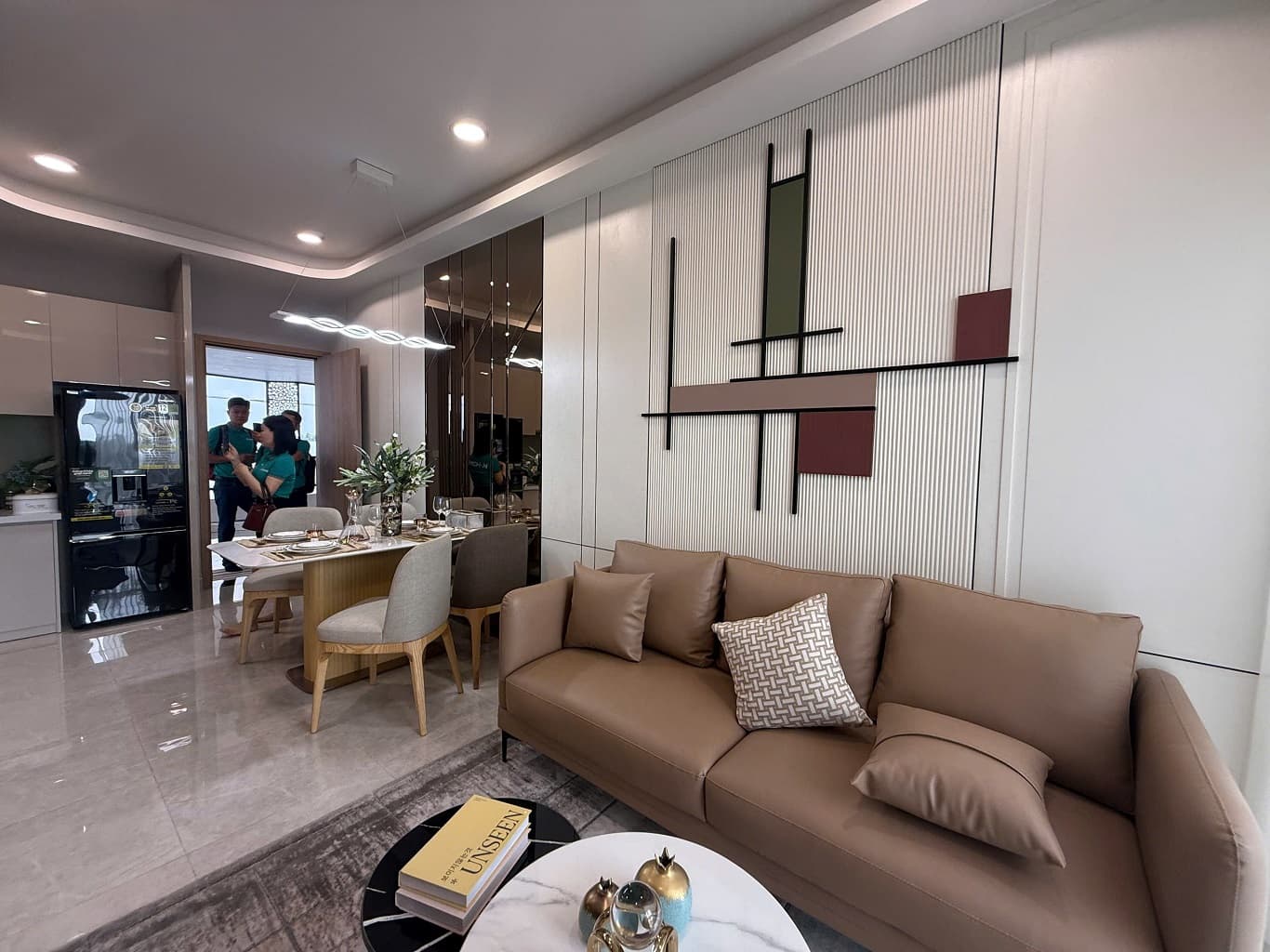 nhà mẫu căn hộ studio
