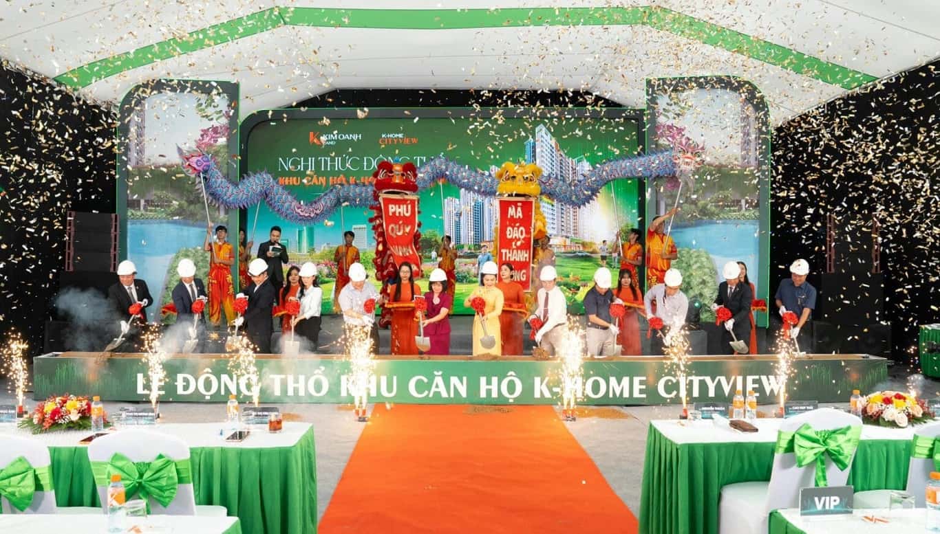 Khu căn hộ K-Home Cityview chính thức khởi công