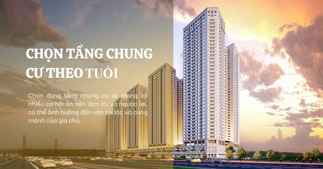 chọn tầng chung cư hợp tuổi