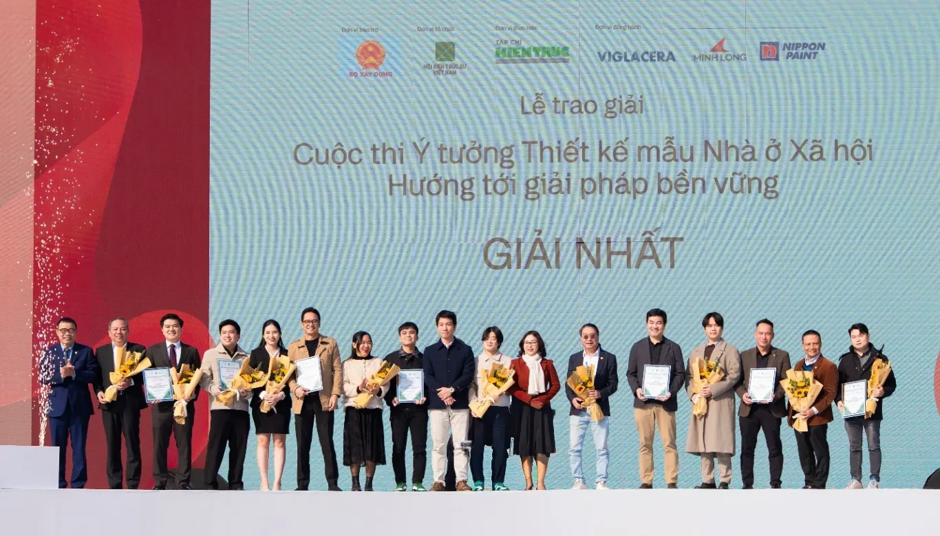 giải nhất thiết kế nhà ở xã hội