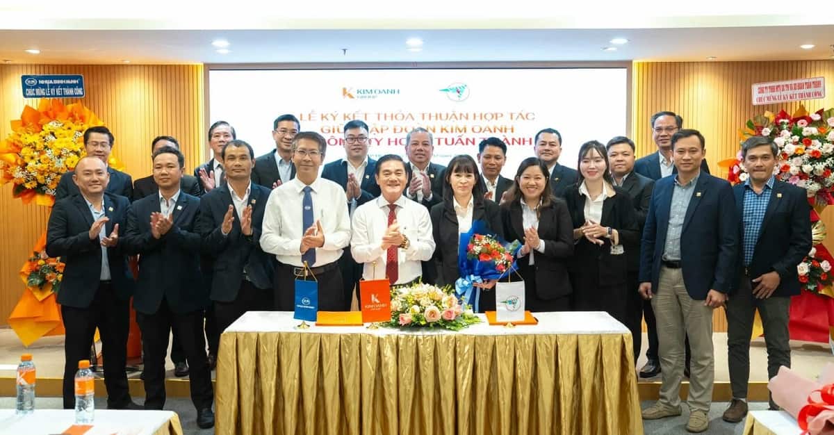 Kim Oanh Group hợp tác chiến lược cùng đối tác