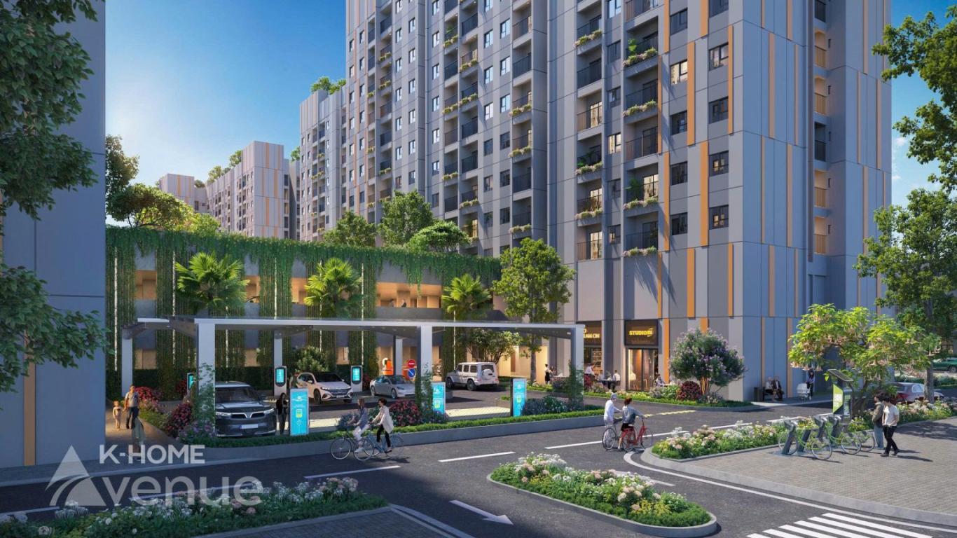 tiện ích bãi giữ xe tại k home avenue